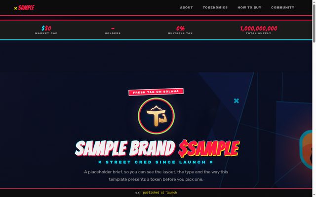Street Art template preview